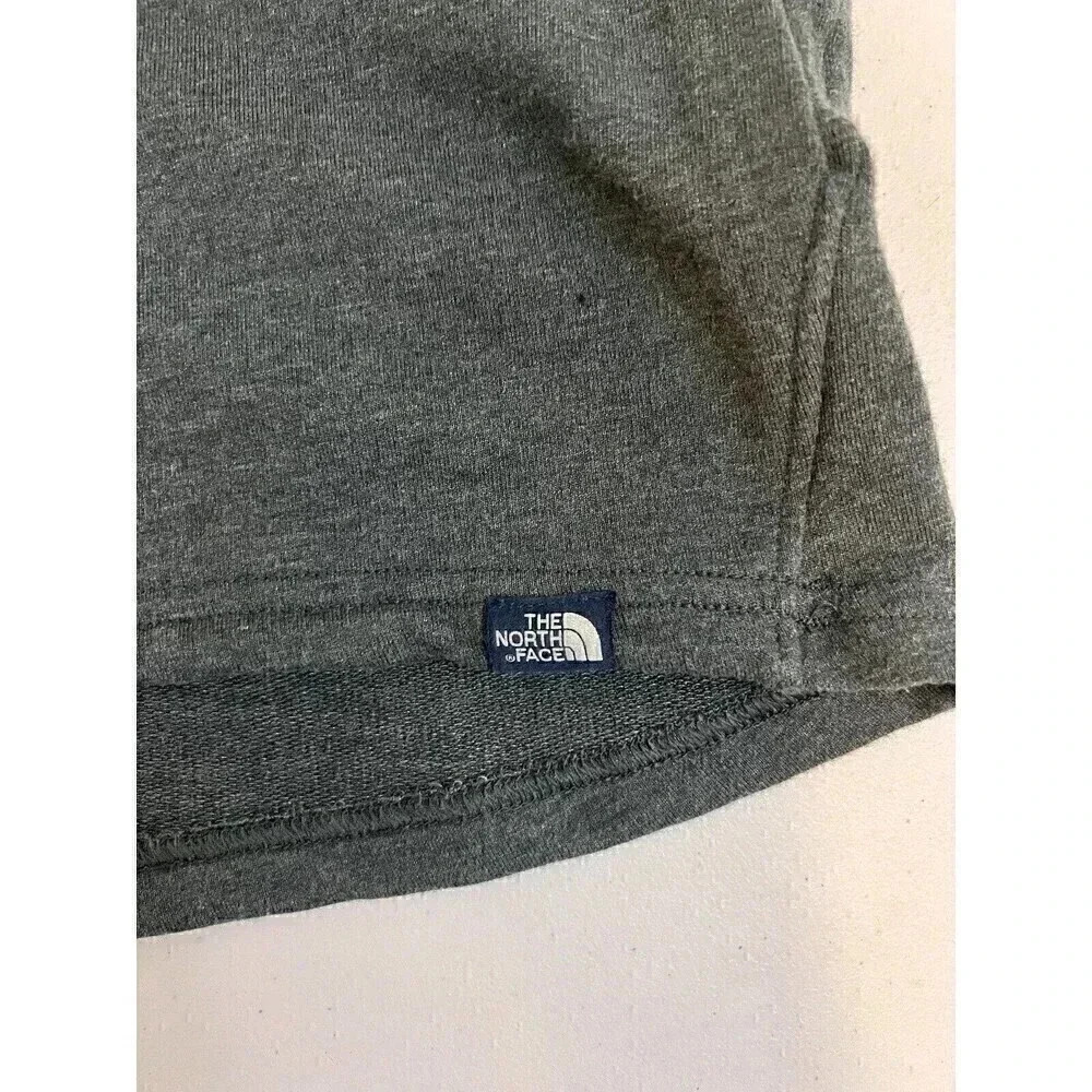 The North Face Womens Cowl Neck Sweatshirt Size XS Pullover Gray Thumbholes - Picture 5 of 9
